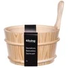 Kubiliukas pirties medinis 4 l 25,7x27x27 cm eglė 4Living 319192