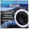 Turistinė LED lempa su ventiliatoriumi Atom 3xAAA