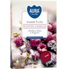 Aura Plauk.žvakutės 6vnt Sweet fruits