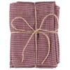 None Rento Virtuvės rankšluostis FANNI K, Bamboo Plum, 2 vnt, 50×70 cm