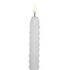 Finnlumor LED Spiralinė kūginė žvakė 3D liepsna 25 cm 2 vnt