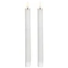 Finnlumor LED žvakė su 3D liepsna 25 cm 2 vnt.