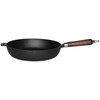 Ketaus keptuvė su medine rankena Maku, 28 cm