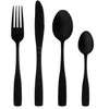 Stalo įrankių rinkinys Maku Kitchen Life Basic, matinis juodas, 16 vnt.