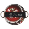 Maku Kitchen Life Basic nerūdijančio plieno puodas su stikliniu dangčiu 6,5 L 24 cm