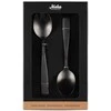 Maku Kitchen Life Basic salotų įrankiai iš plieno, matinės juodos spalvos