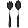 Maku Kitchen Life Basic salotų įrankiai iš plieno, matinės juodos spalvos