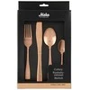 Stalo įrankių rinkinys Maku Kitchen Life, rožinio aukso spalvos, 16 vnt.