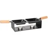 Sumuštinių keptuvas Maku Kitchen Life Raclette grilio rinkinys