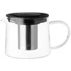 Maku stiklinis arbatinukas 0,6l su filtru