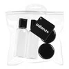 Celojuma pudelites Mineas plastm. 2x50ml 2x30ml 270824