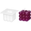 Žvakių liejimo forma Polar Christmas 5.5x5.5x5.5cm Buble Candle