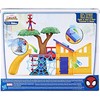 Hasbro Spidey Spidey žaidimų aikštelės dėžutės rinkinys, su 10 cm Spidey figūrėle, nuo 3 metų, Marvel Spidey ir jo nepaprasti draugai