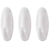 Tarmo Priklijuojami kabliukai 3x8 cm, 3 vnt