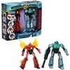 Transformers "EarthSpark Cyber-Combiner" Terran Twitch ir Robby Malto figūrėlės