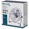 Bellus Grindinis ventiliatorius chromo spalvos 90 W 40 cm