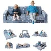 10 dalių modulinė sofa vaikams