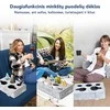 Minkštas puodelių dėklas su rankena