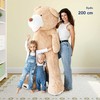 MKS Pliušinis meškinas Tedis 200 cm, 3 m.+