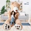 MKS Pliušinis meškinas Tedis 340cm, 3 m.+