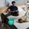 Čiužinys Premium Komforto Antčiužinis - 200x200 cm Gelinis su bambuko užvalkalu