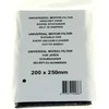 Dulkių siurblio variklio filtras universalus 200x250x5mm