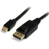 Kabelis DISPLAYPORT kištukas - MINI DISPLAYPORT kištukas 1m juodas