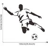 Interjero lipdukas Futbolininkas
