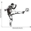 Interjero lipdukas Futbolo žaidėjas su kamuoliu