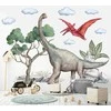 Vaikiškas sienų lipdukas Dinozauras