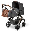 ABC Design mamos ir tėčio rankinė Royal Diamond Edition Asphalt