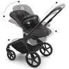 AKCIJA Bugaboo Fox 5 Forest žalias/Forest žalias/juodas frame ir Bugaboo turtle air automobilinė kėdutė