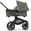 AKCIJA Bugaboo Fox 5 Forest žalias/Forest žalias/juodas frame ir Bugaboo turtle air automobilinė kėdutė