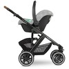 Automobilinė kėdutė ABC Design Tulip Fashion Edition Smaragd 0-13 kg.