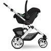 Automobilinė kėdutė ABC Design Tulip Juodas 0-13 kg.