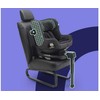 Automobilinė kėdutė Bugaboo OWL by NUNA 0-18kg su ISOFIX baze Mineral washed juodas