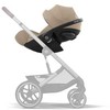 Automobilinė kėdutė Cybex Cloud G i - size 0-13kg (40-87cm) Almond rusvai gelsvas Plus su isofix baze