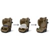 Automobilinė kėdutė Cybex Pallas G i-Size Classic rusvai gelsvas 9-36 kg. 1-2-3 gr.