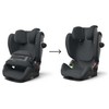 Automobilinė kėdutė Cybex Pallas G i-Size Granite Juodas 9-36 kg. 1-2-3 gr.