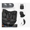 Automobilinė kėdutė KikkaBoo i-Round i-size 40-150cm Dark Pilkas