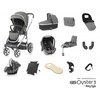 Babystyle OYSTER 3 STROLLER SET 12IN1 MERCURY/MIRROR