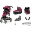 Babystyle OYSTER 3 STROLLER SET 7IN1 CHERRY/MIRROR