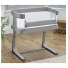 Babystyle Oyster Wiggle Crib Co Sleeper supamas lopšiukas Stone