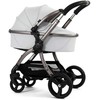 Babystyle Universalus vežimėlis egg3 Houndstooth Sidabrinis se 2in1