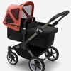 Bugaboo Donkey 5 stogelis Sunrise Raudona