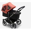 Bugaboo Donkey 5 stogelis Sunrise Raudona