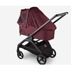 Bugaboo Dragonfly vasaros stogelis / breezy sun canopy Dark Cherry Raudona