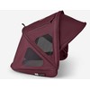 Bugaboo Dragonfly vasaros stogelis / breezy sun canopy Dark Cherry Raudona