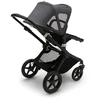 Bugaboo Fox 2 / Cameleon 3 vasarinis stogelis breezy sun canopy Misty Pilkas