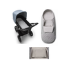 Bugaboo kūdikio vokelis, mova Light pilkas melange / Bugaboo newborn inlay